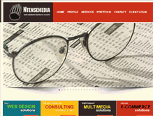 Tablet Screenshot of ntensemedia.com